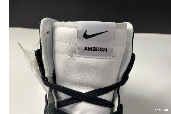 Black Nike Ambush White CU7544-001 High Dunk 0826